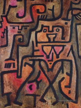 Sorcière des forêts Paul Klee Peinture à l'huile